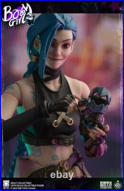 Onetoys LOL BOOM GIRL Jinx Action Figure Model Pre-order 1/6 Scale EX 3 Heads