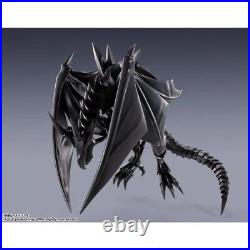 Original Bandai S. H. MonsterArts SHM Yu Gi Oh Red Eyes Black Dragon Action Figure