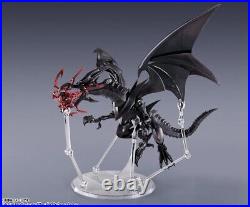 Original Bandai S. H. MonsterArts SHM Yu Gi Oh Red Eyes Black Dragon Action Figure