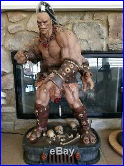 PCS Pop Culture Shock MKX Mortal Kombat Goro 1/3 Scale Statue Sideshow Figure