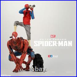 PETER PARKER SPIDER-MAN 1/6TH SCALE ACTION FIGURE With LARGE SPIDER-MAN 3A THREEA