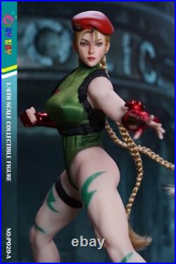 PLAY TOY P020A 1/6 Fighter Girl Warrior Cammy 12 Female Action Figure Model New