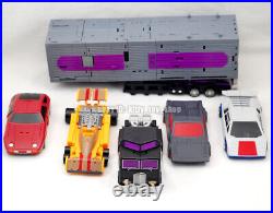 Pocket Size Small Scale MFT Car Plane Vehicle Combined Robot Destroyer Figures