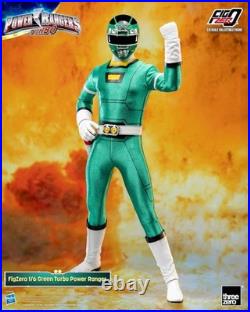 Power Rangers Turbo FigZero Green Turbo Ranger 16 Scale Action Figure