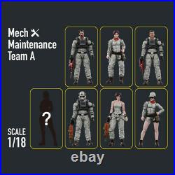 (Pre-Order @5zeroToys) JOYTOY Mech Maintenance Team A 1/18 scale Set of 6