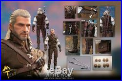 Pre-order 1/6 Scale MT TOYS Witcher The White Wolf Geralt Action Figure