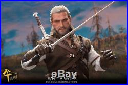 Pre-order 1/6 Scale MT TOYS Witcher The White Wolf Geralt Action Figure