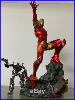 Premium Collectibles Marvel 1/4 Scale Iron Man MK44 Hulk Buster Recast Statue