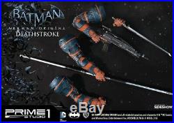 Prime 1 Batman Arkham Origins Deathstroke Exclusive 1/3 Scale Statue No Issues