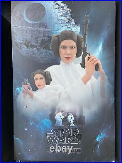 Princess Leia Star Wars A New Hope Hot Toys MMS298 Sixth Scale Mint Condition