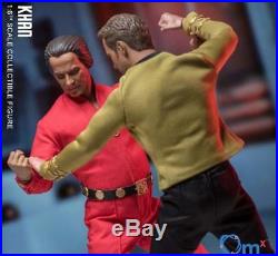 QMx 1/6 Scale Star Trek TOS Khan Collectible Action Figure Toy US IN STOCK