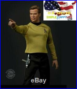 QMx 1/6 Scale Star Trek TOS Kirk Collectible Action Figure Toy Brand New USA