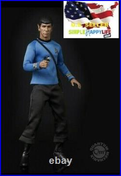 QMx 1/6 Scale Star Trek TOS Spock Collectible Action Figure Toy Brand New USA