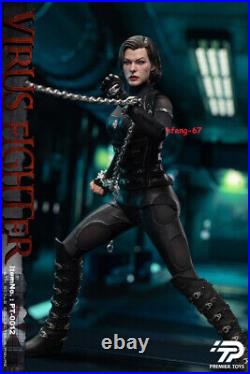 Ready Premier Toys PT-0012 1/6 Resident Evil Alice Virus Fighter Action Figure Ready Premier Toys PT-0012 1/6 Resident Evil Alice Virus Fighter Action Figure