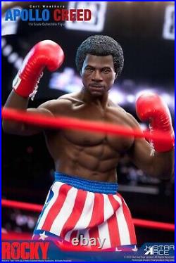 Rocky Apollo Creed Deluxe Edition 16 Scale Action Figure Star Ace