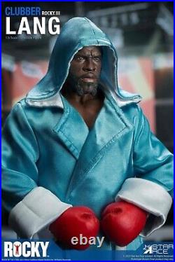 Rocky III Clubber Lang Standard Edition 16 Scale Action Figure Star Ace