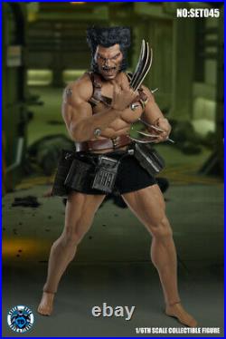 SUPER DUCK Wolverine Logan 1/6th Scale Figure Test Accessories withHead F M35 Body
