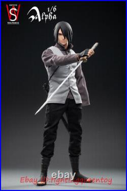 SWTOYS ALPHA FS022 Sasuke Uchiha Naruto 1/6 Scale Action Figure Model INSTOCK