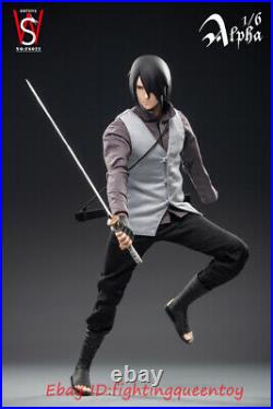 SWTOYS ALPHA FS022 Sasuke Uchiha Naruto 1/6 Scale Action Figure Model INSTOCK