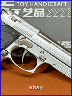 Seiko Beretta M92A1 Shell Eject COLLECTOR Toy Gun 12 Italy Model Chrome Matte