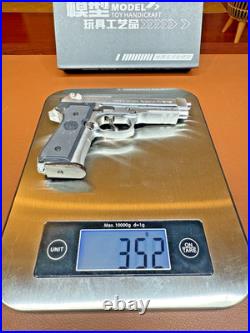 Seiko Beretta M92A1 Shell Eject COLLECTOR Toy Gun 12 Italy Model Chrome Matte