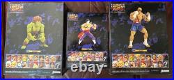 Set of 3 Street Fighter II SAGAT, BLANKA & VEGA 6 AF by Jada Toys