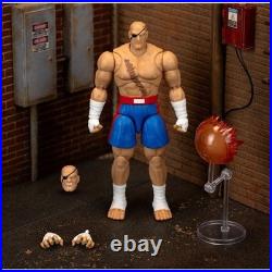 Set of 3 Street Fighter II SAGAT, BLANKA & VEGA 6 AF by Jada Toys