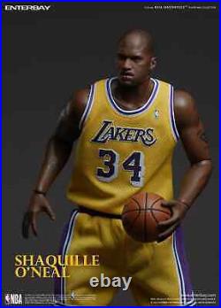 Shaquille Shaq O'neal Lakers Enterbay Figure 1/6 Scale Exclusive Shirt & Jersey