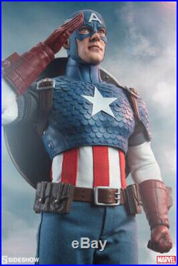 Sideshow Captain America 1/6 Scale Marvel Figure Avengers