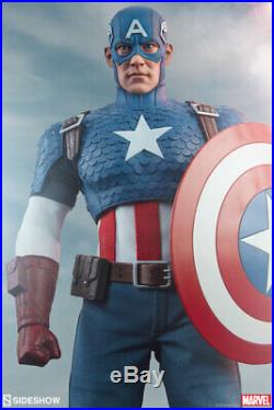 Sideshow Captain America 1/6 Scale Marvel Figure Avengers
