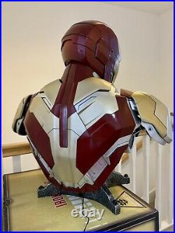 Sideshow Collectables Iron Man 3 MK42 Mark 42 11 Scale Life Size Bust Statue