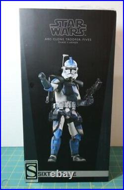 Sideshow Collectibles Star Wars 1/6 Scale Arc Trooper Fives Clone Wars Hot Toys
