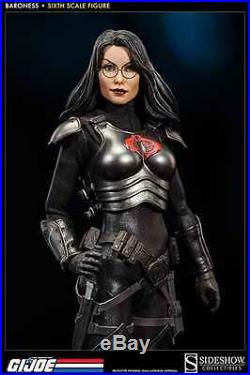 Sideshow Gi Joe Cobra Assassin Baroness Inteligence Officer 1/6 Scale Figure New