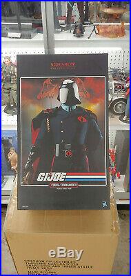 Sideshow Gi Joe Cobra Commander Premium Format Statue 1/4 Scale Non Mint Read