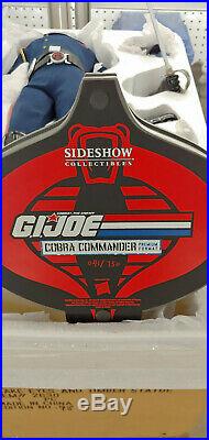 Sideshow Gi Joe Cobra Commander Premium Format Statue 1/4 Scale Non Mint Read