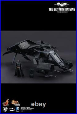 Sideshow Hot Toys 1/12 Scale Dark Knight Rises The Bat with Batman Figure MMSC001