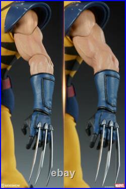 Sideshow Marvel X-Men Wolverine 1/6 Scale Figure Logan Classic Yellow Suit