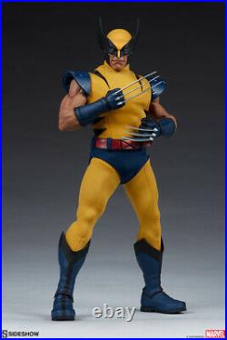Sideshow Marvel X-Men Wolverine 1/6 Scale Figure Logan Classic Yellow Suit LIVE