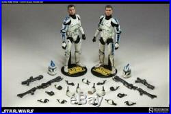 Sideshow Star Wars Clone Troopers Echo and Fives 1/6 Scale 2 Pack