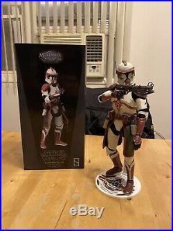 Sideshow Star Wars Commander Fox 1/6 Scale Figure Clone Trooper