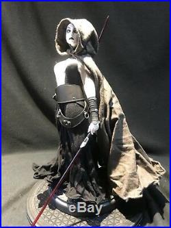 Sideshow Star Wars Premium Format Asajj Ventress 1/4 Scale Statue Used