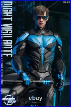 Soosoo Toys NIGHT VIGILANTE Action Figure 1/6 Scale SST-023 DC Titans Nightwing