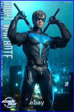 Soosoo Toys NIGHT VIGILANTE Action Figure 1/6 Scale SST-023 DC Titans Nightwing