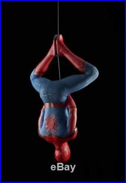 Spider Man Hanging From Home Coming Life Size Statue 11 Scale Figure