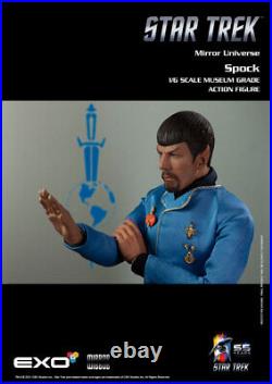 Star Trek The Orginal Series MIRROR UNIVERSE SPOCK Action Figure 1/6 Scale EXO-6