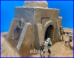 Star Wars 6 inch action figure diorama, 112 scale tatooine building