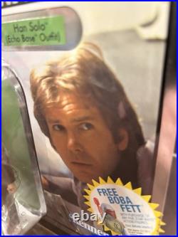 Star Wars Han Solo Empire Strikes Back Kenner Action Figure VC03. CAS Graded 90+