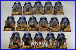 Star Wars Hasbro Revenge of the Sith ROTS 2005 Lot of 80 Complete Set 3.75 Scale