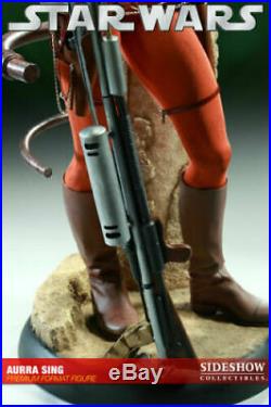 Star Wars Sideshow Aurra Sing 1/4 Scale Premium Format Figure Statue