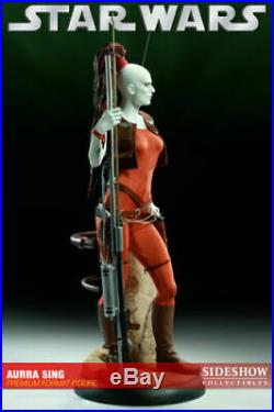 Star Wars Sideshow Aurra Sing 1/4 Scale Premium Format Figure Statue